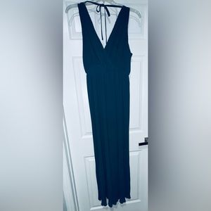 Blue Blush Pleated Jumpsuit